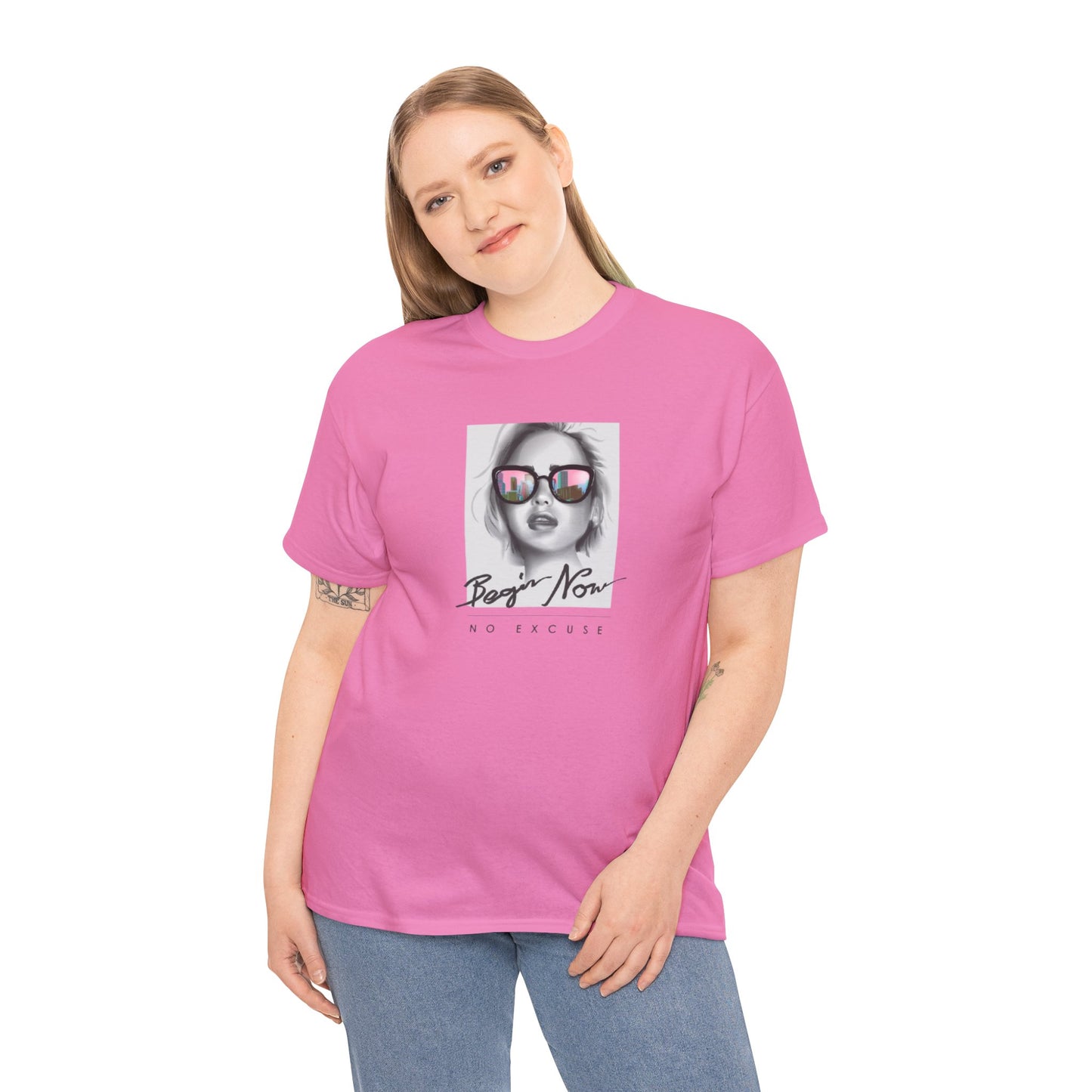 Bojan Now Unisex Heavy Cotton Tee - No Excuse Graphic Tee