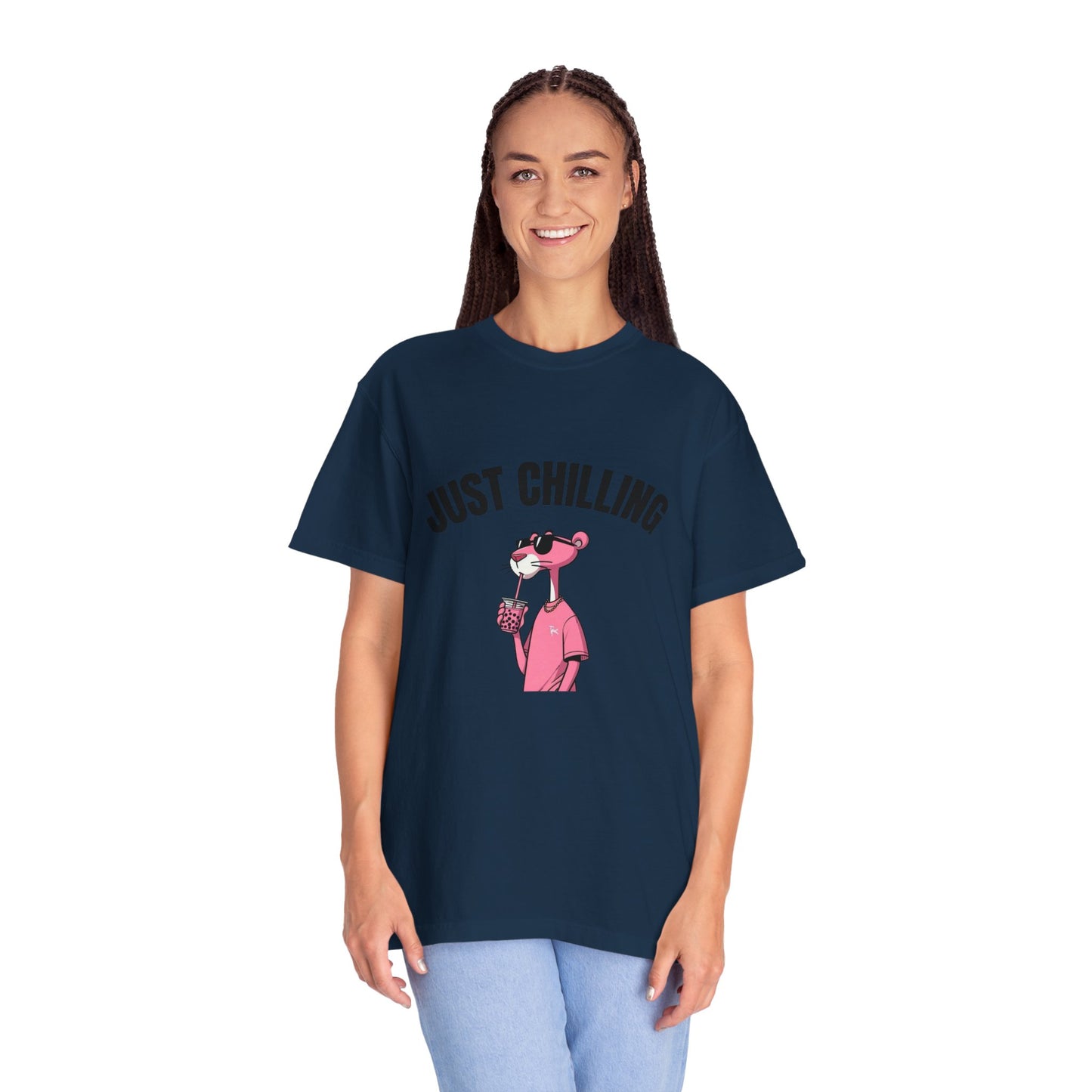 Just Chilling Unisex T-Shirt - Relaxed, Fun Vibe for Casual Days.