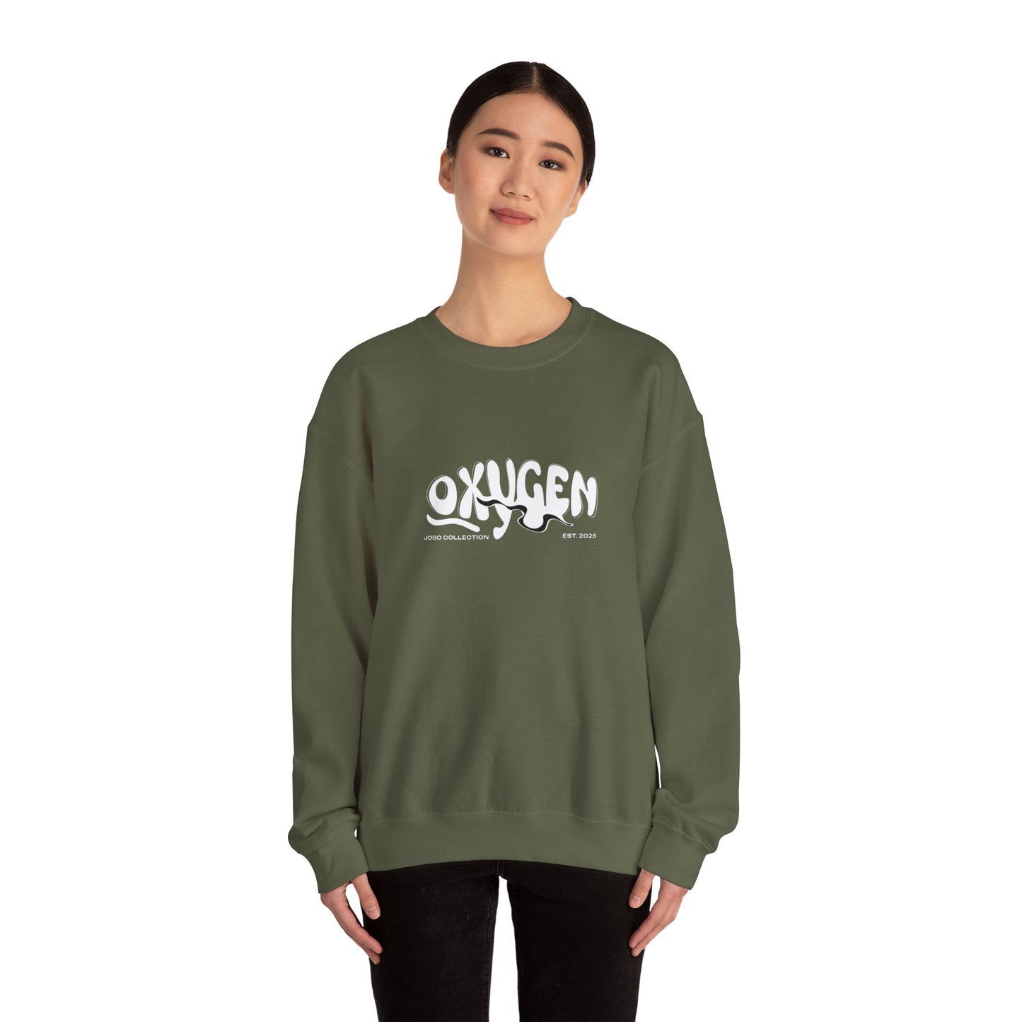 Oxygen Collection Unisex Crewneck Sweatshirt - Cozy & Stylish