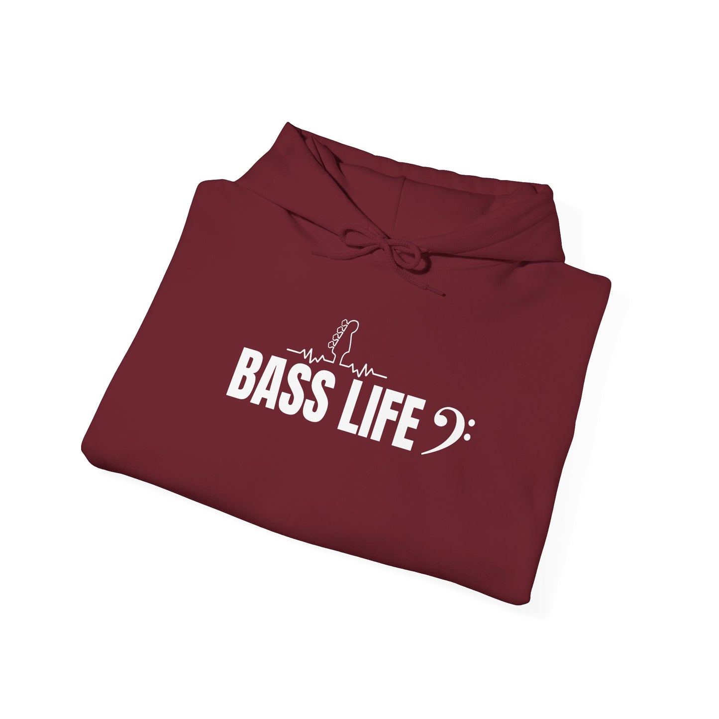 Custom bassist Hoodie - Bass Life Unisex Heavy Blend™ Sweatshirt