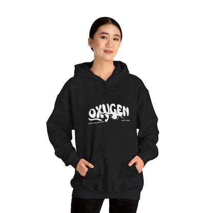 Unisex Heavy Blend™ Hooded Sweatshirt with Minimalist Snake Design