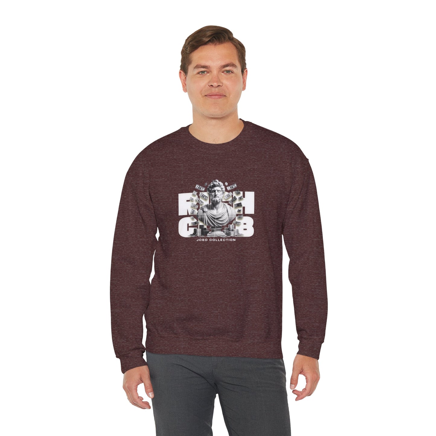 Comfortable Unisex Heavy Blend™ Crewneck Sweatshirt - Retro Graphic Collection.