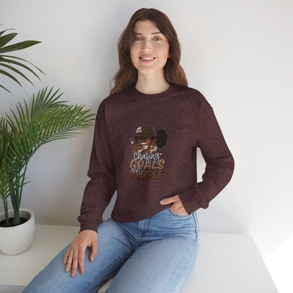 Chasing Dreams Unisex Crewneck Sweatshirt - Comfortable & Inspiring Apparel