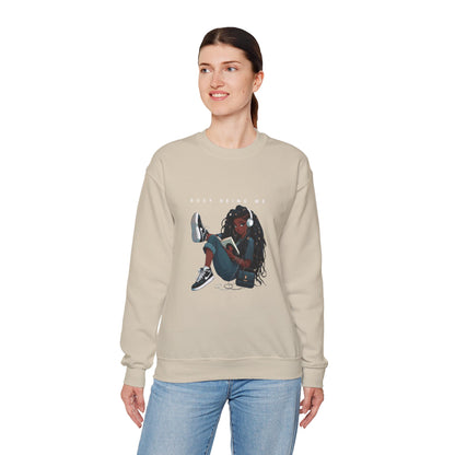 Busy Being Me Crewneck Sweatshirt – Cozy Unisex Pullover for Effortless Style