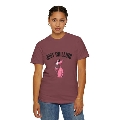 Just Chilling Unisex T-Shirt - Relaxed, Fun Vibe for Casual Days.