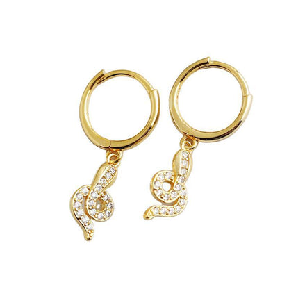 earrings light luxury