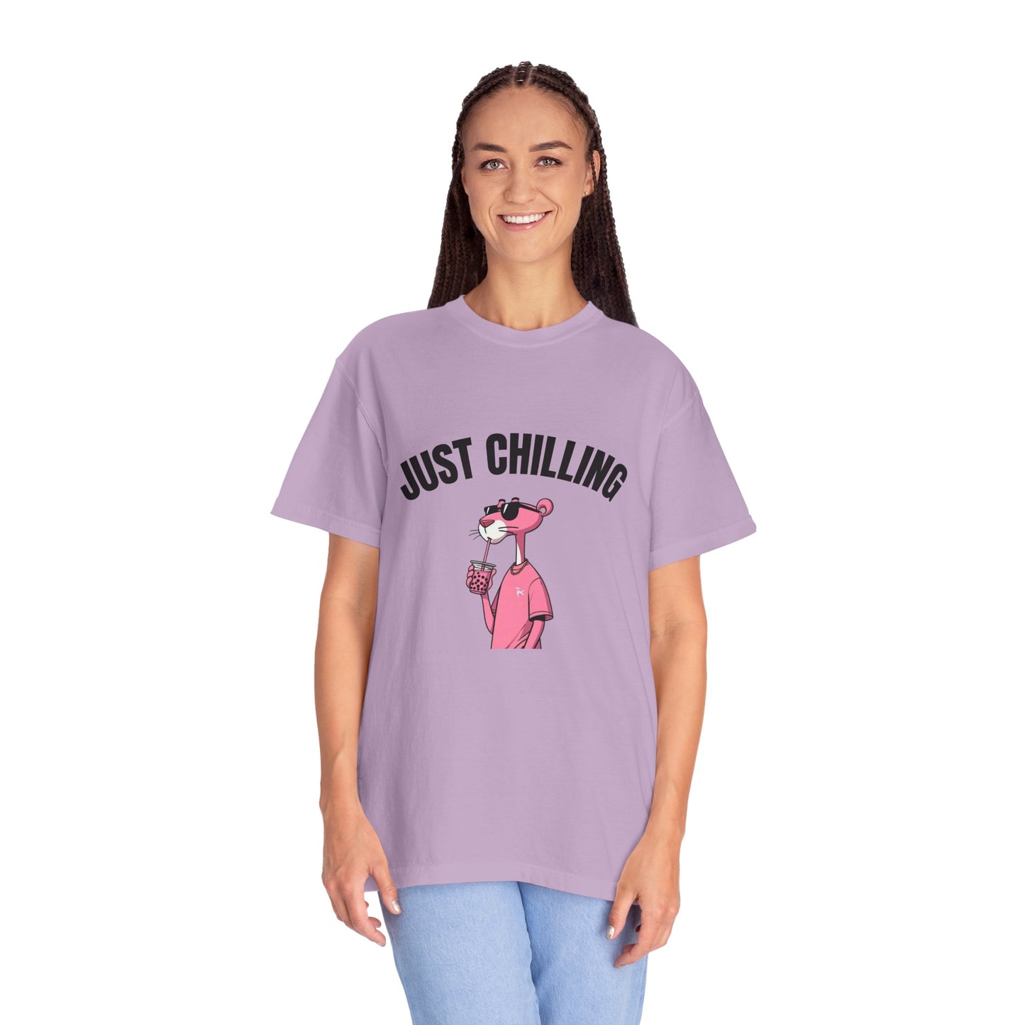 Just Chilling Unisex T-Shirt - Relaxed, Fun Vibe for Casual Days.