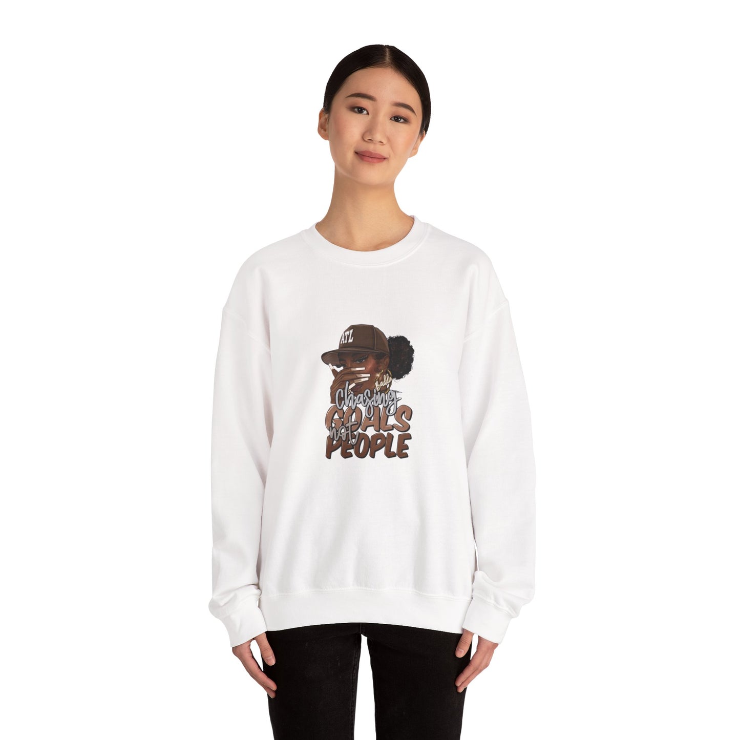 Chasing Dreams Unisex Crewneck Sweatshirt - Comfortable & Inspiring Apparel