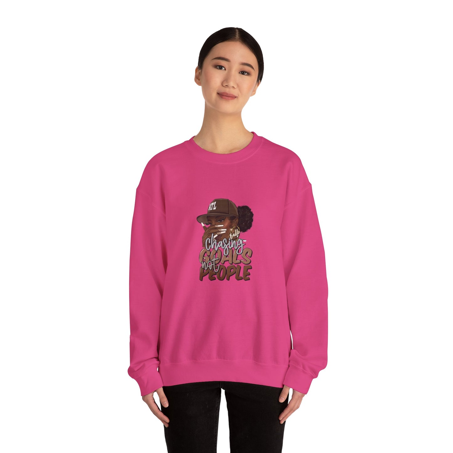 Chasing Dreams Unisex Crewneck Sweatshirt - Comfortable & Inspiring Apparel