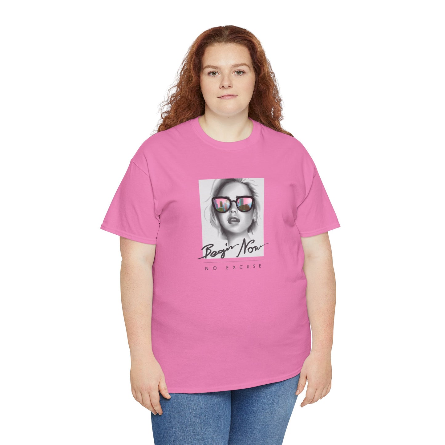 Bojan Now Unisex Heavy Cotton Tee - No Excuse Graphic Tee