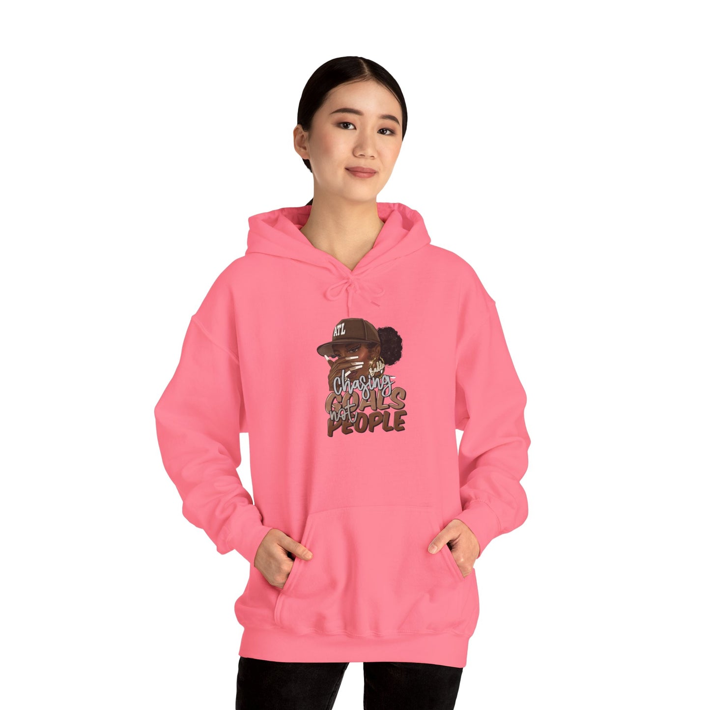 Unisex Heavy Blend™ Hooded Sweatshirt - 'Chasing  goals not People