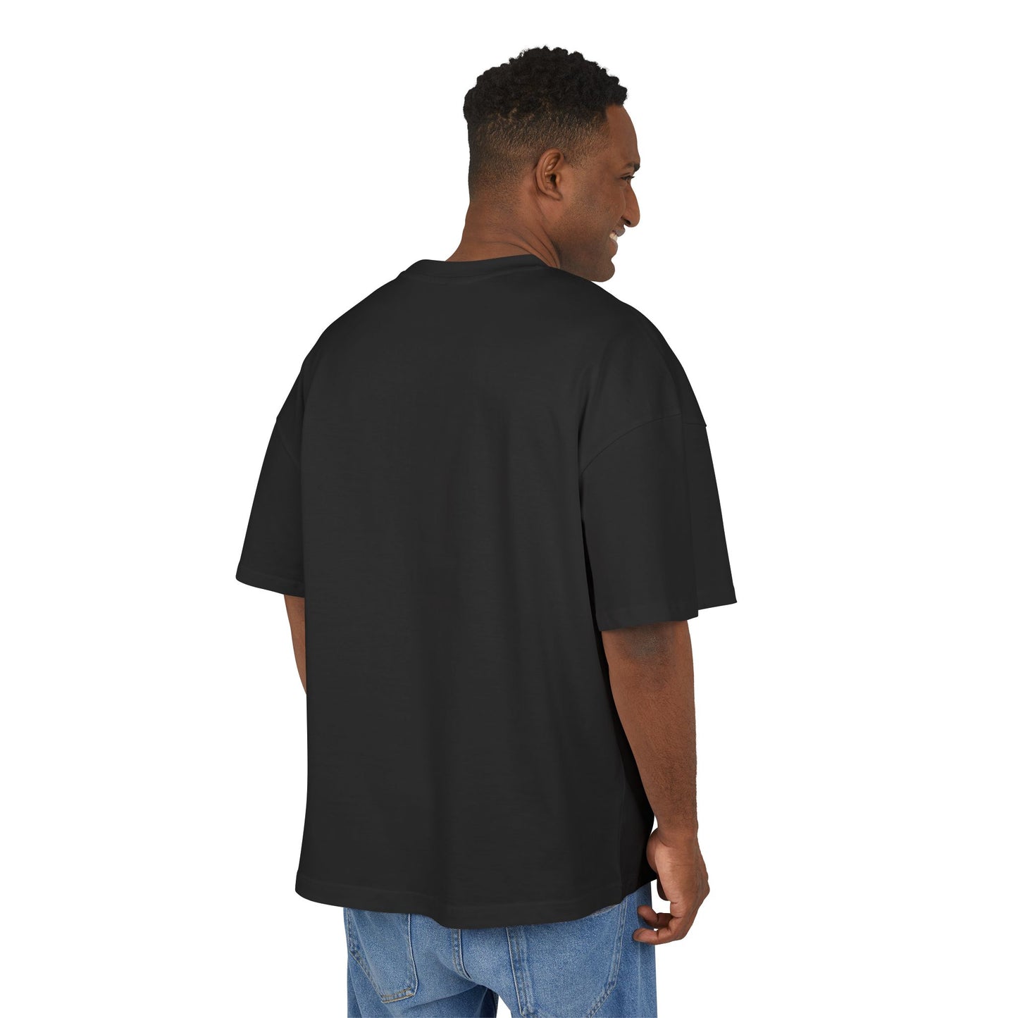 Casual Box Tee - Busy Being Me Black T-Shirt for Everyday Comfort