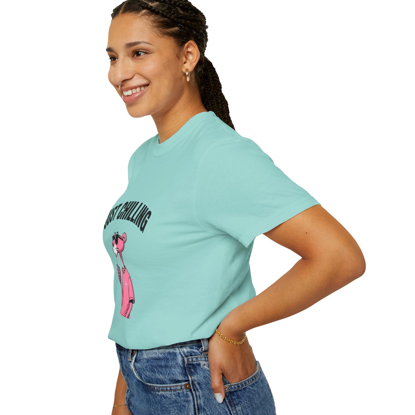 Just Chilling Unisex T-Shirt - Relaxed, Fun Vibe for Casual Days.