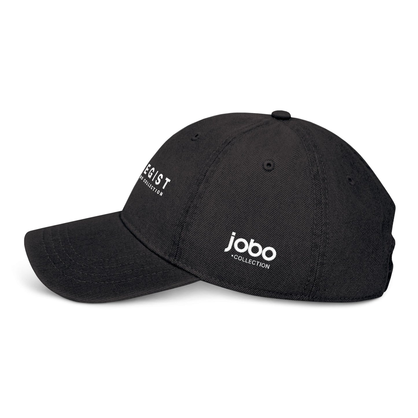 Strategist Embroidered Denim Hat - Casual Style for Trendsetters.