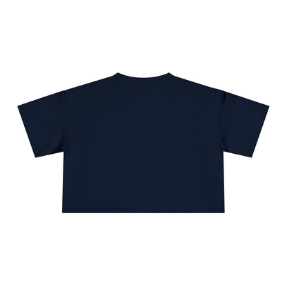 Cute Cat Graphic Women's Crop Tee - Stylish Black Top for Casual Outings.