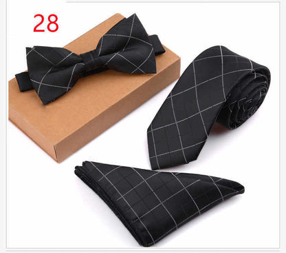 Business Tie Suit Lawyer Bow Tie Host Bow Tie.