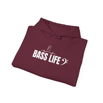 Custom bassist Hoodie - Bass Life Unisex Heavy Blend™ Sweatshirt