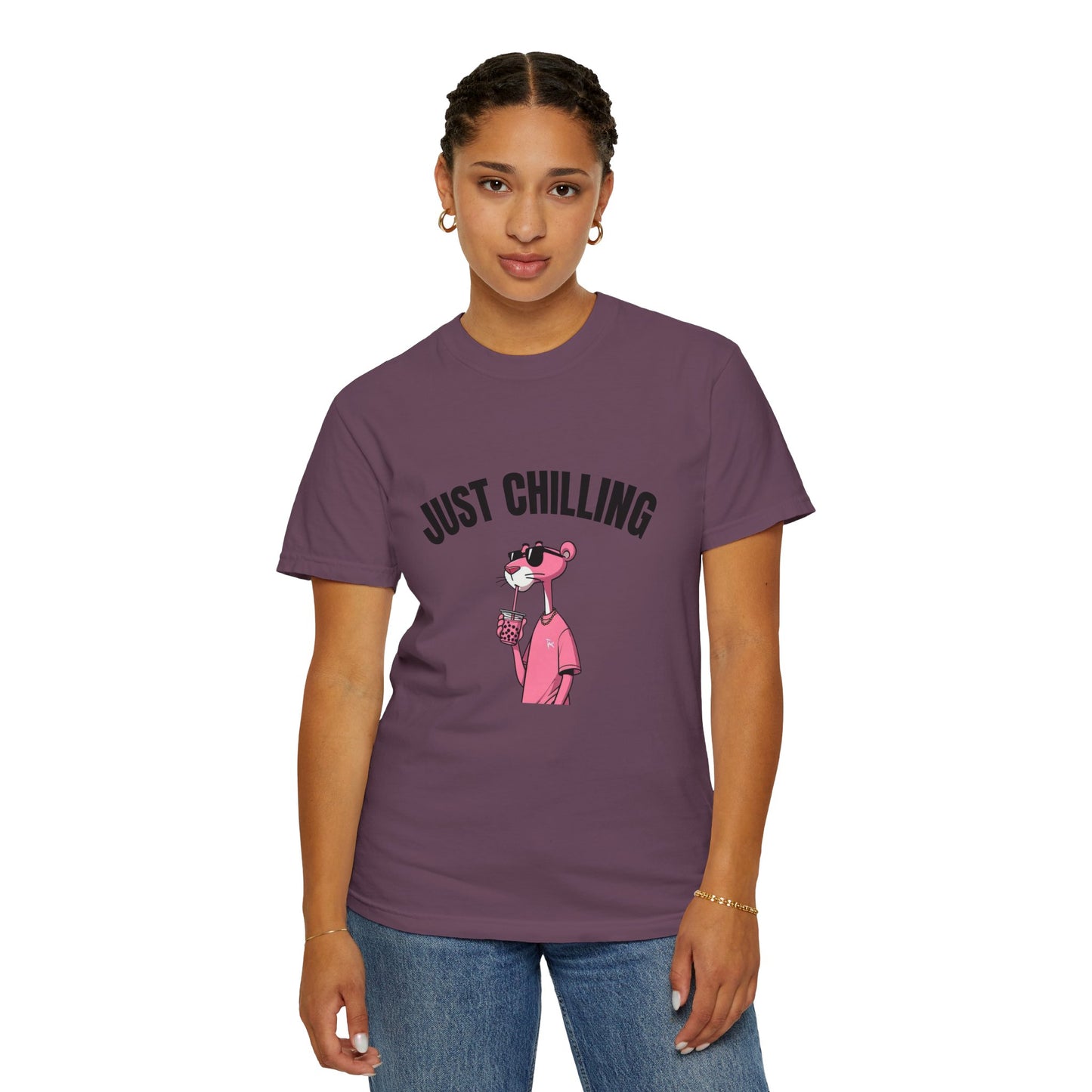 Just Chilling Unisex T-Shirt - Relaxed, Fun Vibe for Casual Days.