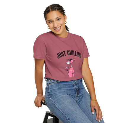 Just Chilling Unisex T-Shirt - Relaxed, Fun Vibe for Casual Days.