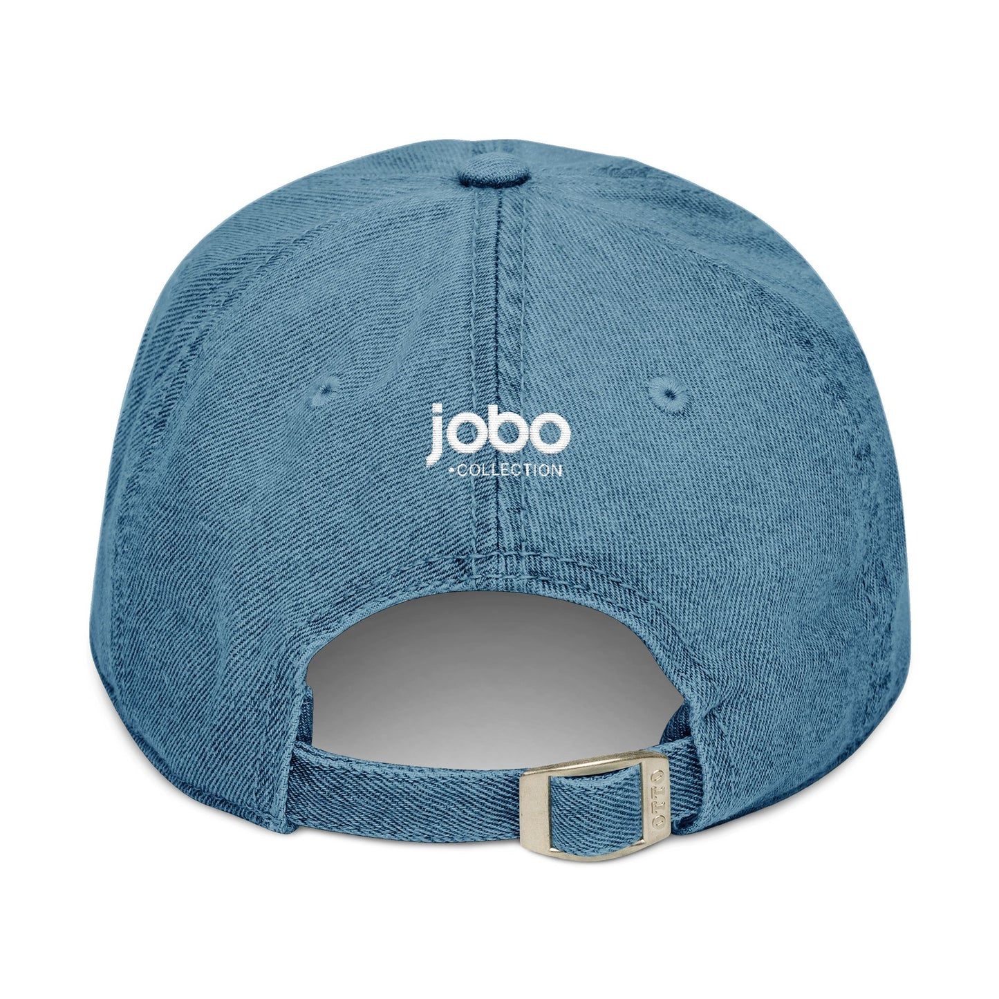 Self-Discovery Denim Hat – Embroidered Cap for Trendy Fashion Lovers.