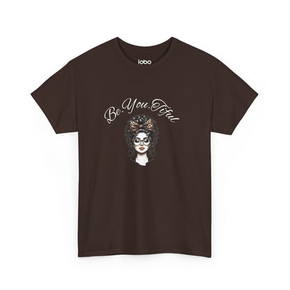 Be You Tiful Unisex Heavy Cotton Tee - Inspirational Graphic Tee for Self-Expression