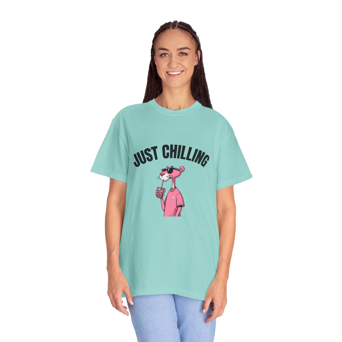 Just Chilling Unisex T-Shirt - Relaxed, Fun Vibe for Casual Days.