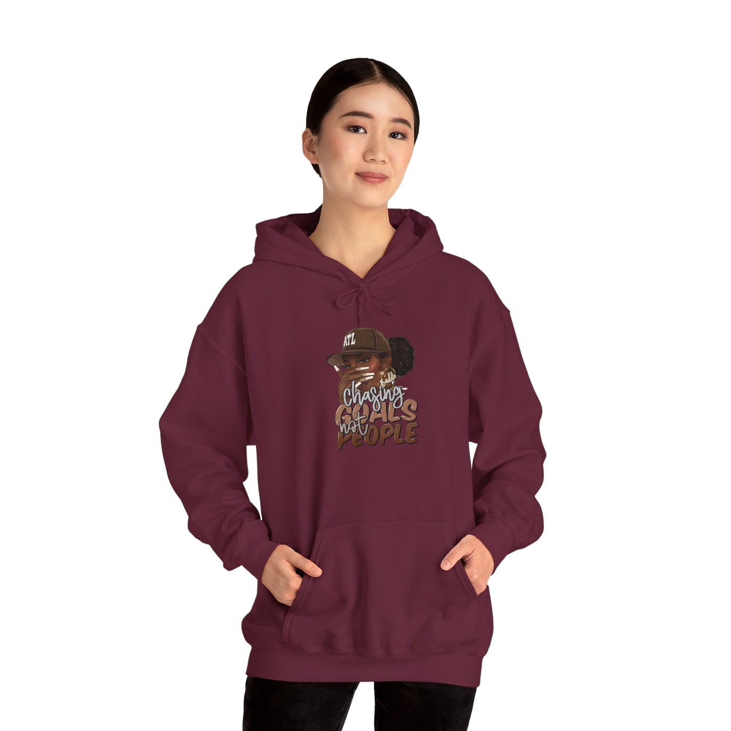 Unisex Heavy Blend™ Hooded Sweatshirt - 'Chasing  goals not People