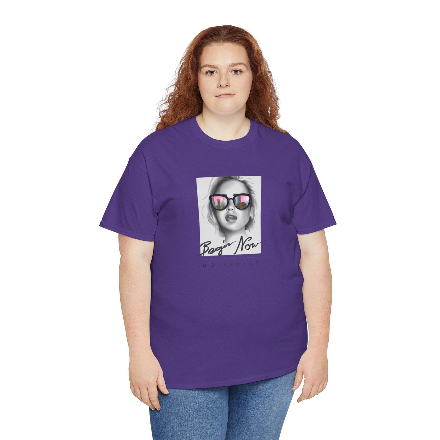 Bojan Now Unisex Heavy Cotton Tee - No Excuse Graphic Tee