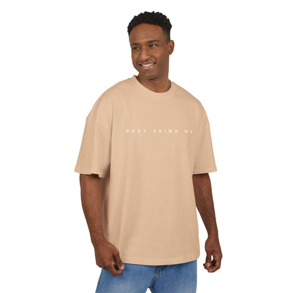 Casual Box Tee - Busy Being Me Black T-Shirt for Everyday Comfort