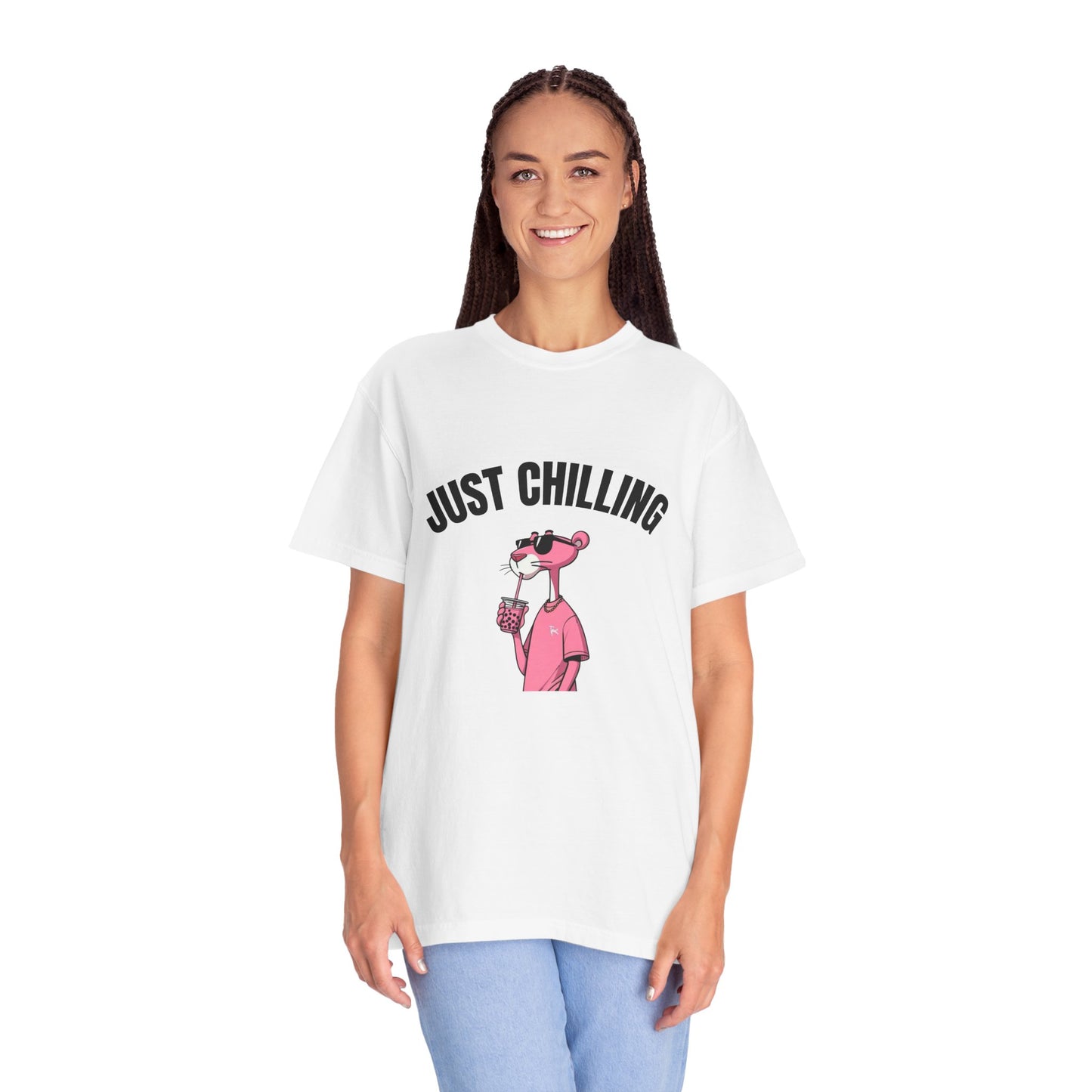 Just Chilling Unisex T-Shirt - Relaxed, Fun Vibe for Casual Days.