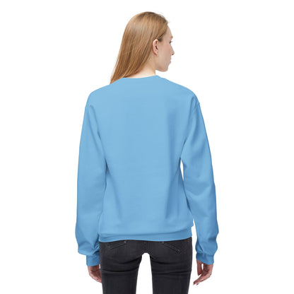 Peace Floral Crewneck Sweatshirt, Cozy Fleece Sweater, Unisex Gift, Eco-Friendly Apparel, Relaxed Style