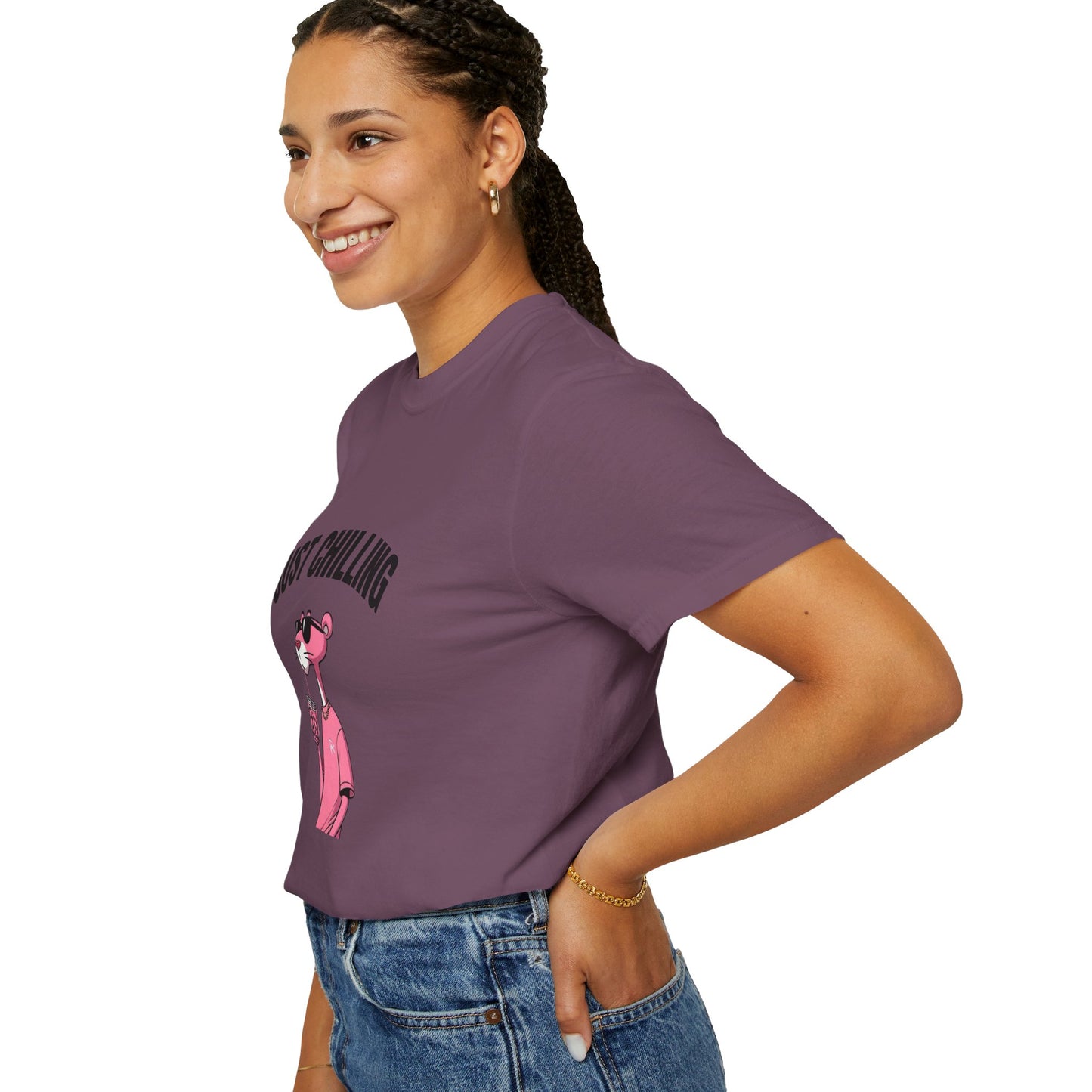 Just Chilling Unisex T-Shirt - Relaxed, Fun Vibe for Casual Days.