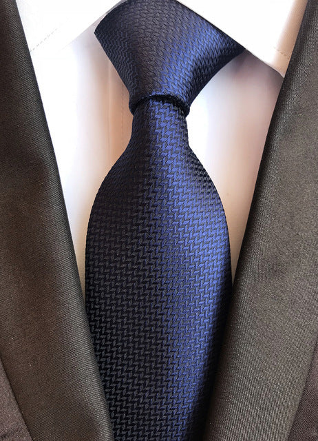 Silk tie luxurious striped Plaid tie