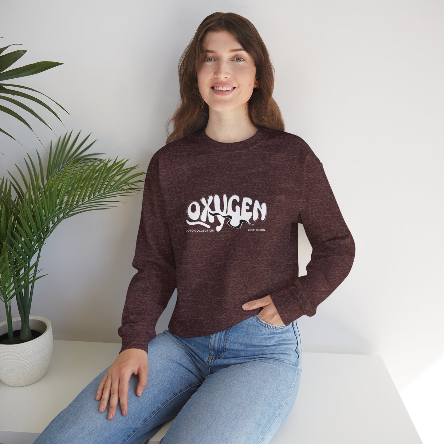 Oxygen Collection Unisex Crewneck Sweatshirt - Cozy & Stylish