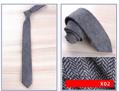 Wool Tie Men Formal Wear England