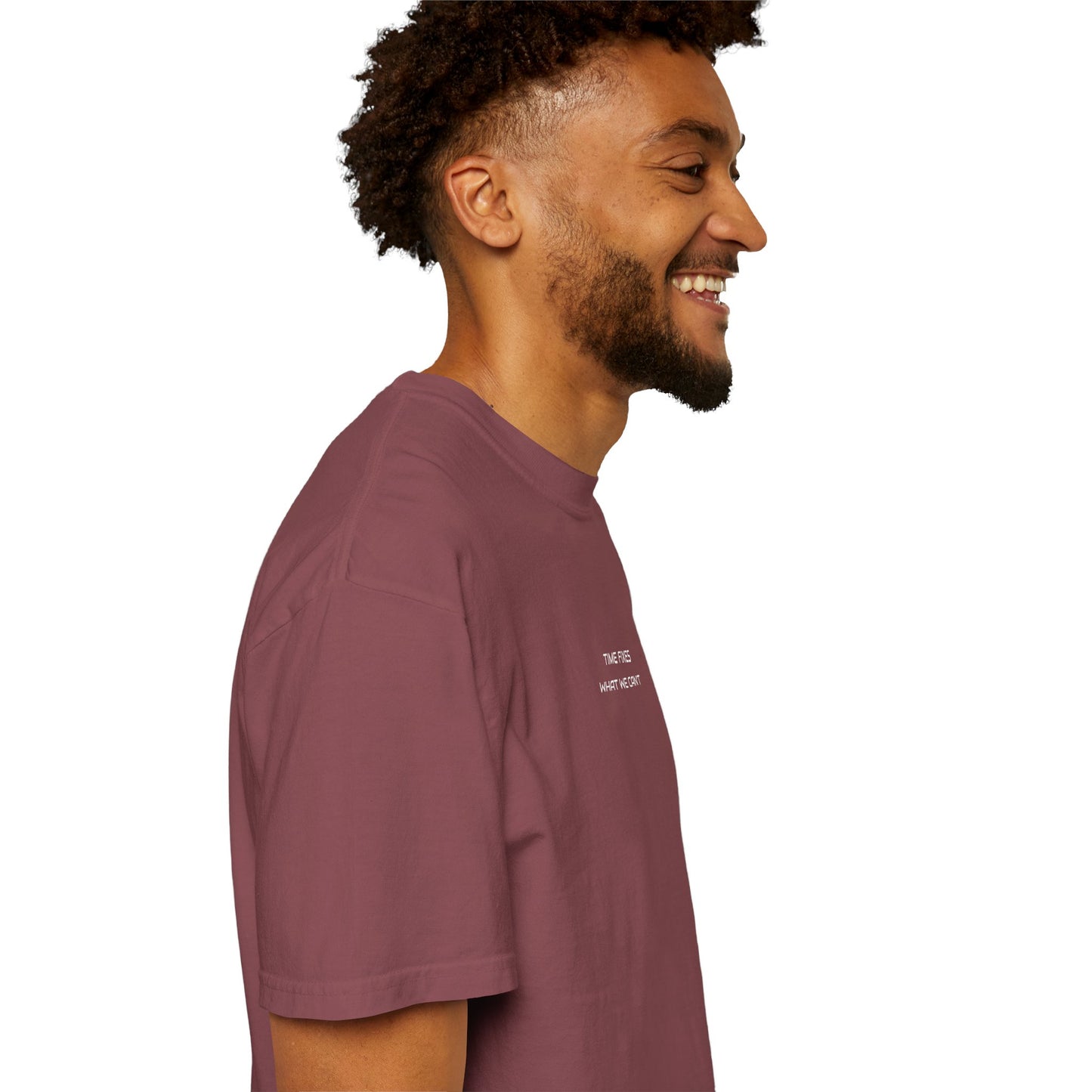 Unisex Garment-Dyed T-shirt (Time fixes what we can't ) for everyday Comfort.