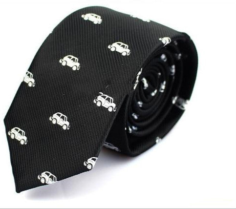 Casual fashion tie  narrow cartoon tie