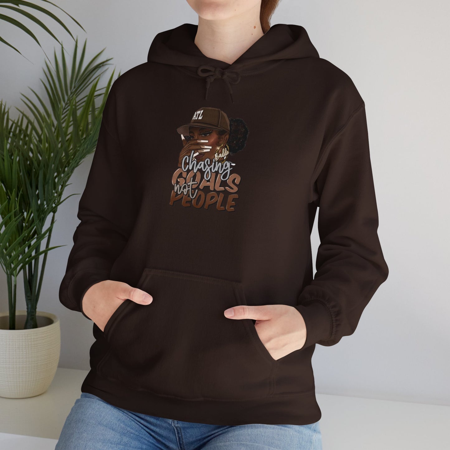 Unisex Heavy Blend™ Hooded Sweatshirt - 'Chasing  goals not People