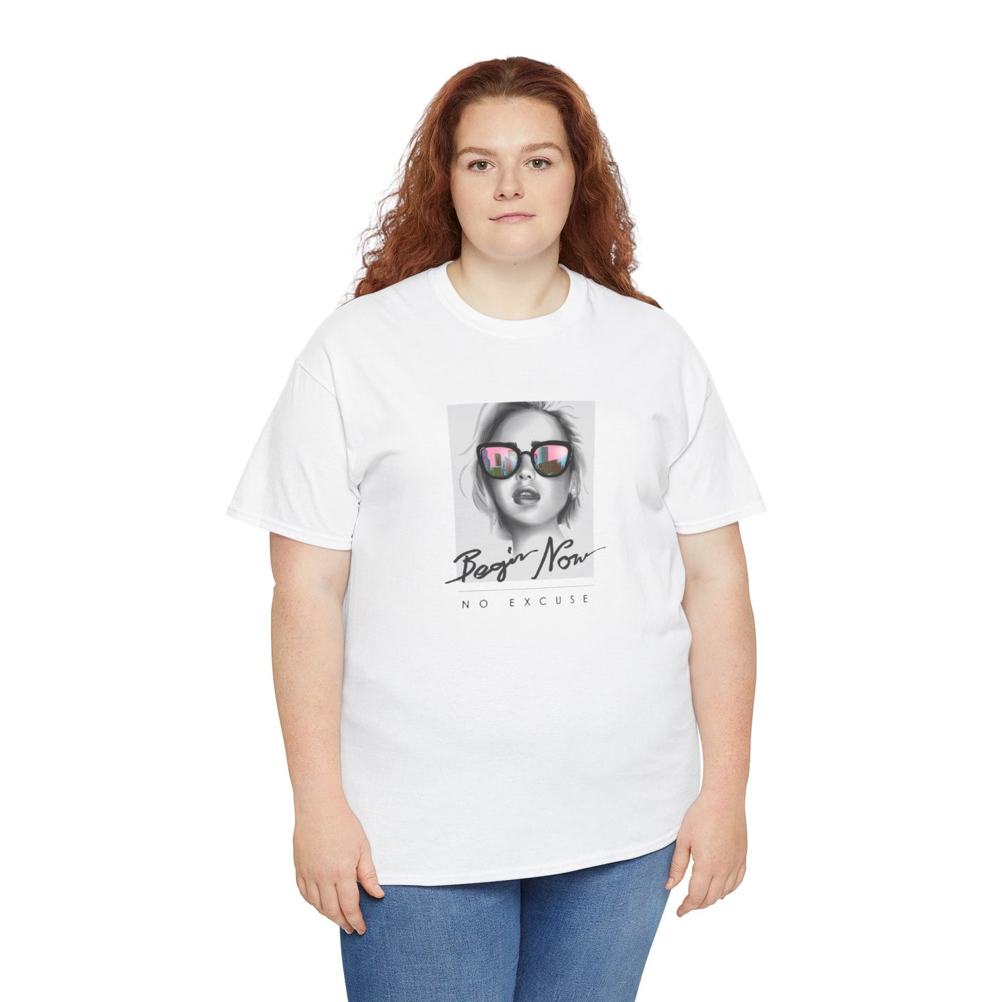 Bojan Now Unisex Heavy Cotton Tee - No Excuse Graphic Tee