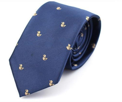 Casual fashion tie  narrow cartoon tie