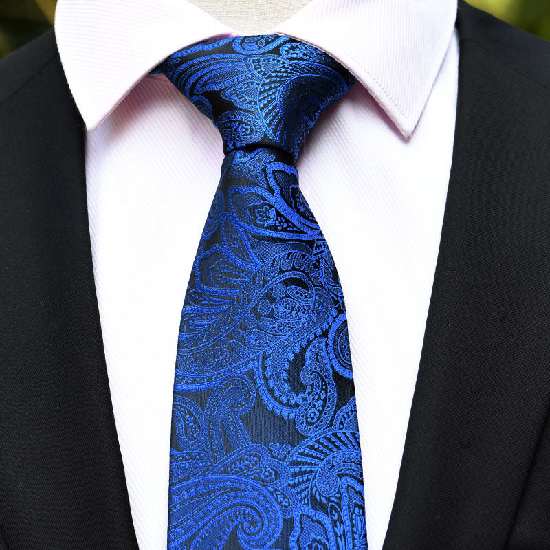 Men's Tie Casual Formal Wear Polyester Jacquard