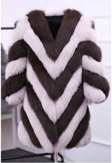 Fashion Personalized Fur Coat For Women.