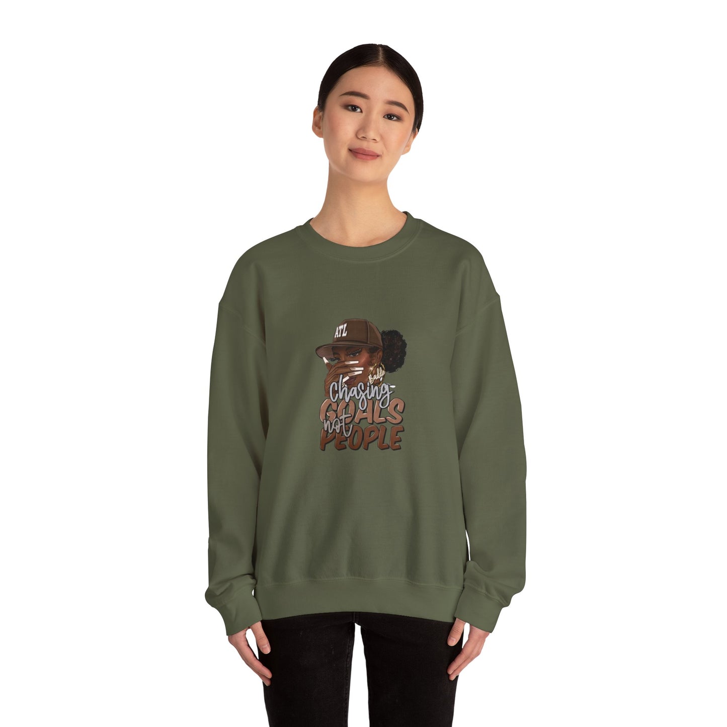 Chasing Dreams Unisex Crewneck Sweatshirt - Comfortable & Inspiring Apparel
