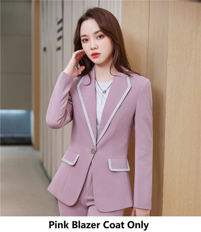 Women's Fashion Casual Business Wear Temperament Suits