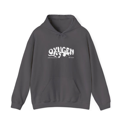 Unisex Heavy Blend™ Hooded Sweatshirt with Minimalist Snake Design