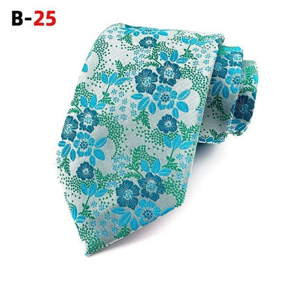 Tie New Paisley Polyester Men's Big Flower Tie Suit Wedding Best Man Tie Formal Wear