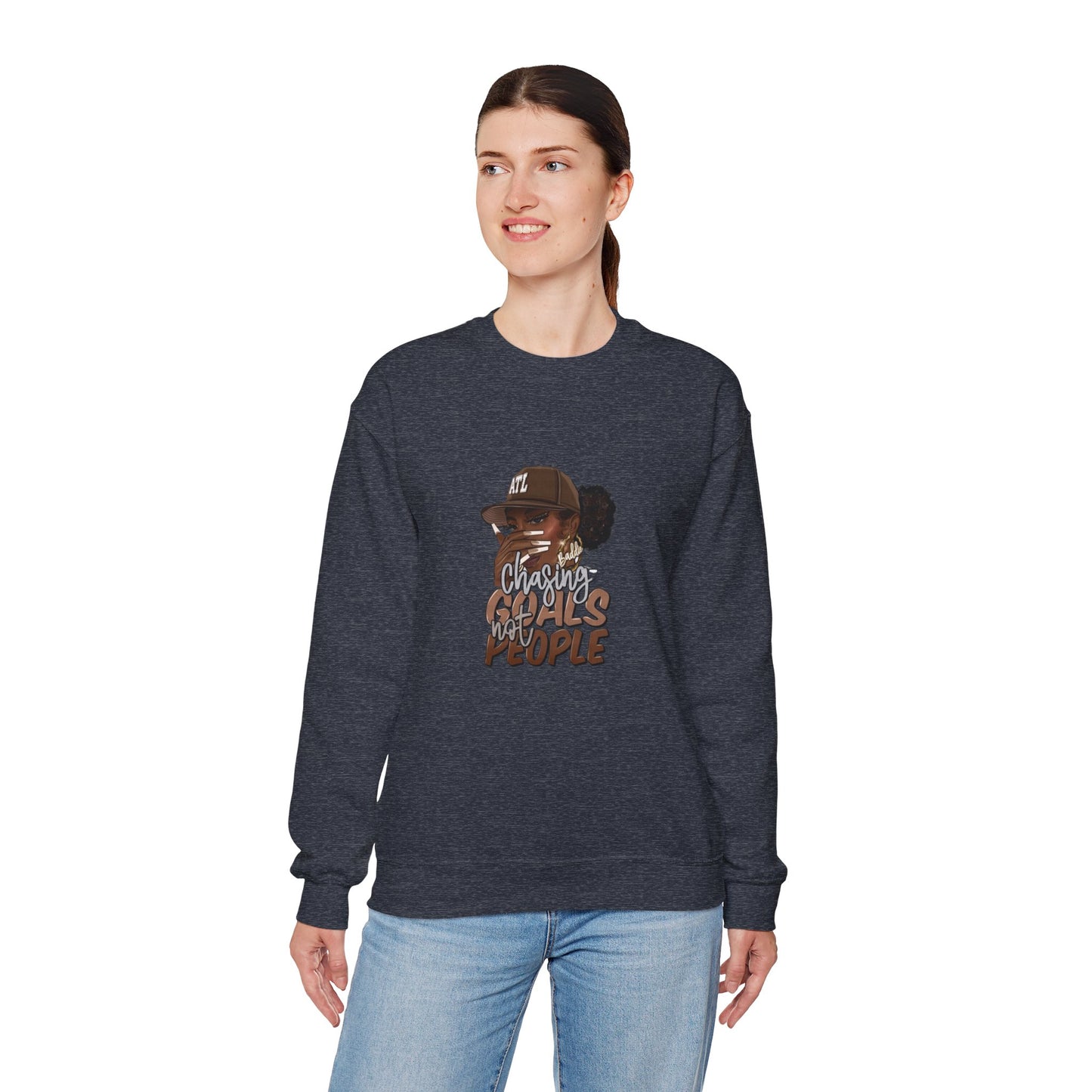 Chasing Dreams Unisex Crewneck Sweatshirt - Comfortable & Inspiring Apparel