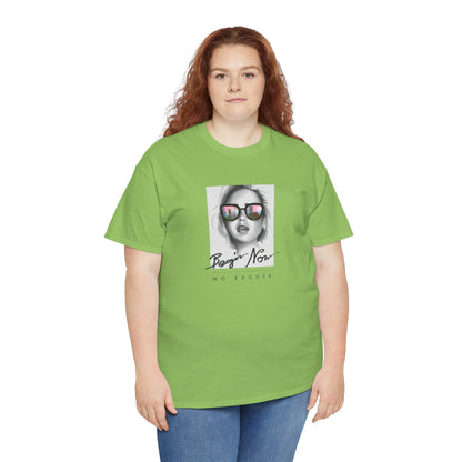 Bojan Now Unisex Heavy Cotton Tee - No Excuse Graphic Tee