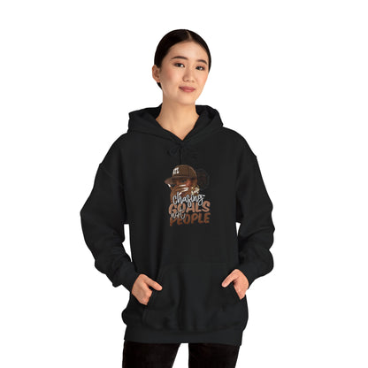 Unisex Heavy Blend™ Hooded Sweatshirt - 'Chasing  goals not People