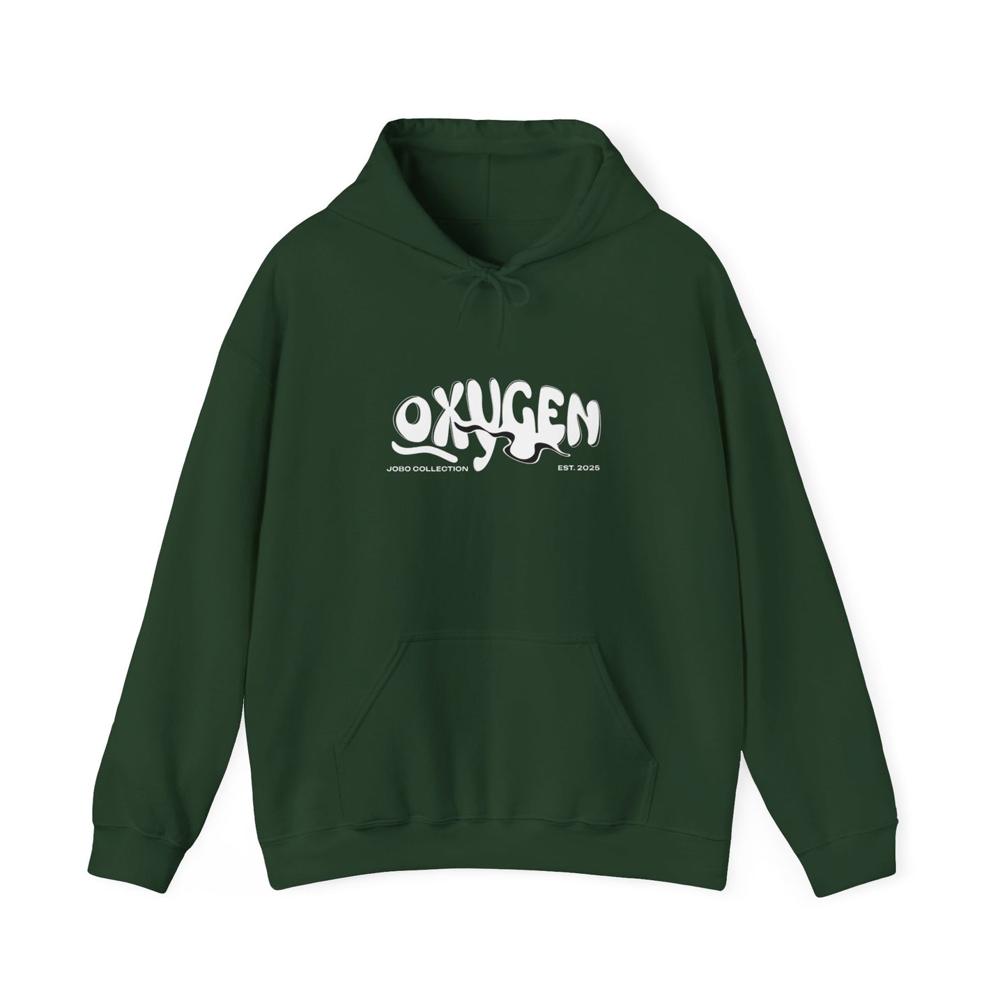 Unisex Heavy Blend™ Hooded Sweatshirt with Minimalist Snake Design